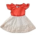Baby Girl Moana Fancy Dress Romper Sister Matching Ruffle Lace Outfits Costume