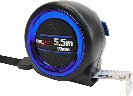 Amazon Dbltact コンパクトセルフコンベックス 19mm 5 5m ブルー Dsc 1955 メジャー 巻尺