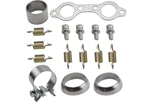 GRADORA Exhaust Pipe Manifold Gasket Spring Rebuild Kit Replacement for Po-laris Ranger RZR 800 EFI 2008-2010 Sportsman Ranger 700 800 900 5811511 3610047 7041804 7041687 5257254