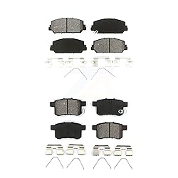 SIM Front Rear Semi-Metallic Brake Pads Kit