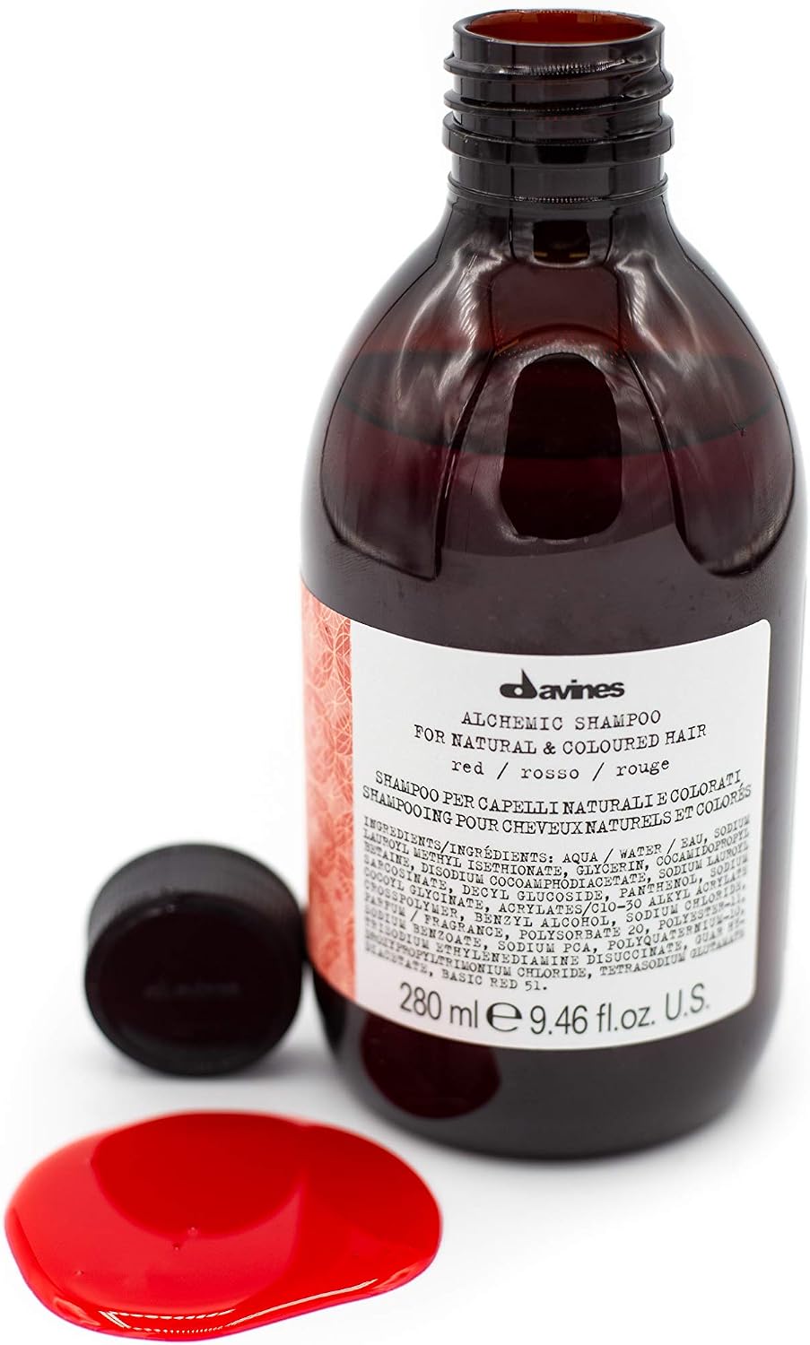 Davines Alchemic System Shampoo, Red 280 ml (Pack of 1) - Image 4