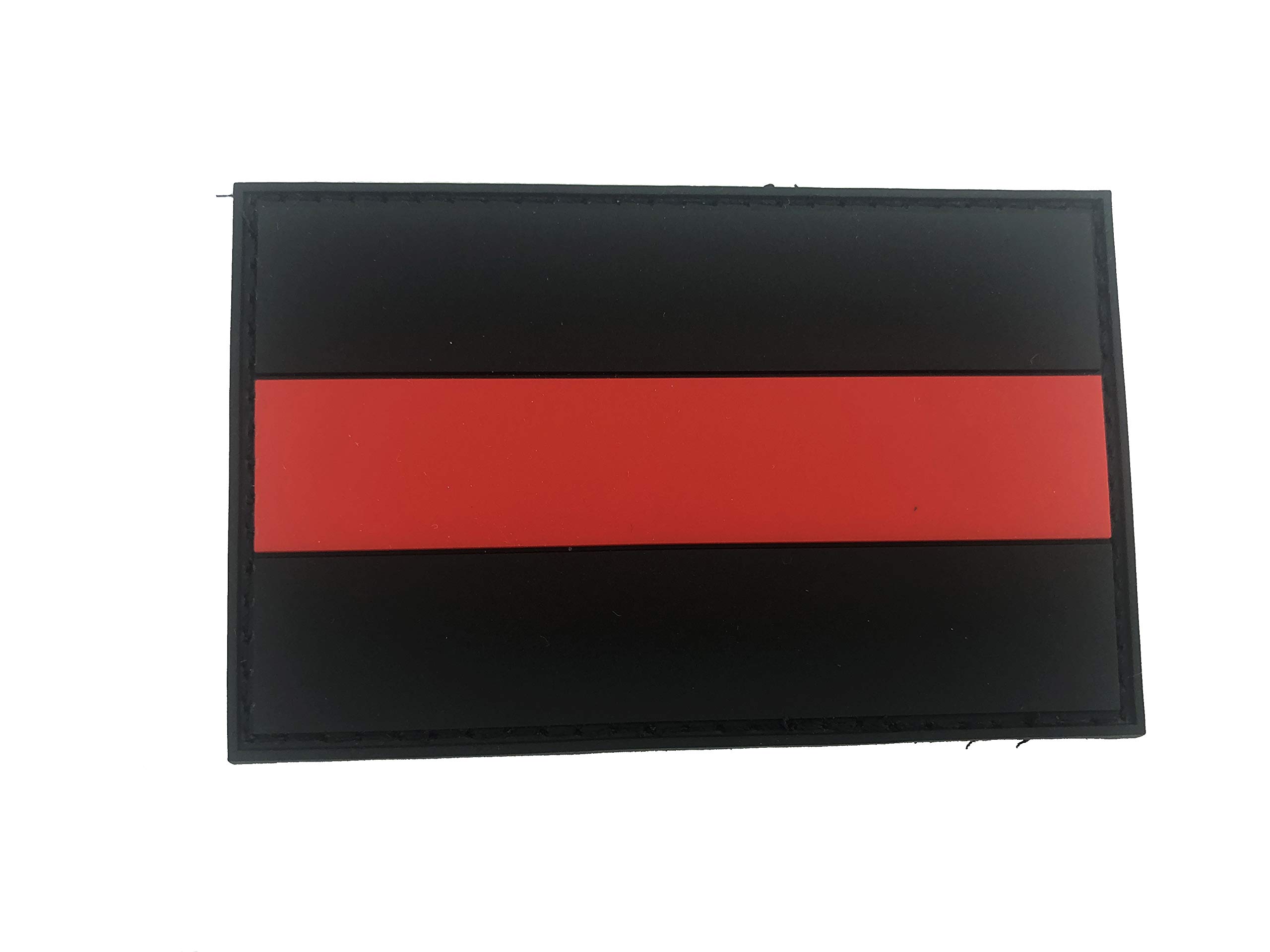Thin Red Line Flag Airsoft PVC Morale Patch