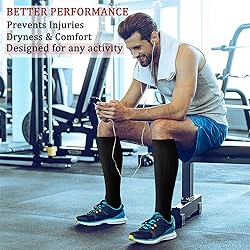 CHARMKING Compression Socks for Women & Men
