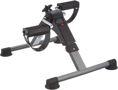 NRS Healthcare Pedal Exerciser with Digital Display & Adjustable Resistance