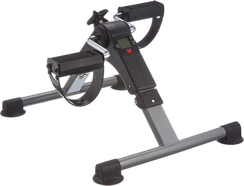NRS Healthcare Pedal Exerciser with Digital Display & Adjustable Resistance