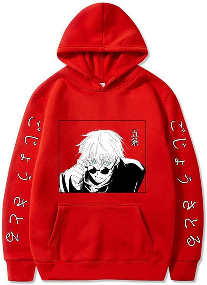 Gojo Satoru Hoodies Unisex Anime Jujutsu Kaisen Gojo Satoru Cosplay