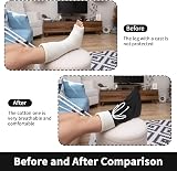 Prasacco Cast Sock Cover Adjustable Washable Below Knee Protector Black view 5