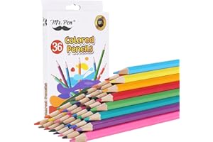 Mr. Pen- Colored Pencils, 36 Pack, Colorful, Soft Core, Color Pencils for Adult Coloring Book and Drawing, Christmas Gift