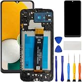 for Samsung Galaxy A13 5G Screen Replacement with Frame | for Samsung a13 a136u a136a a136w A136 LCD Display Digitizer Touch Screen Assembly Part with Repair Kits 6.5 Inch