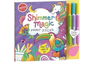 KLUTZ Shimmer Magic Paint Sticks Craft Kit