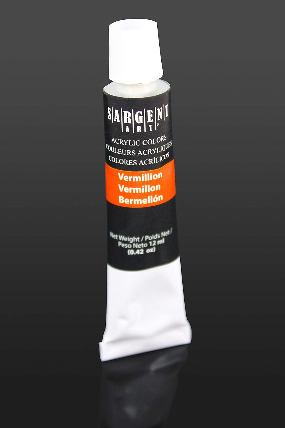 Sargent Art 23-0501, Acrylic Tube Paint, 12ml, 12 Colors, Use with Canvas, Wood, Craft Projects, Perfect for Beginning Artists to Students and Professionals