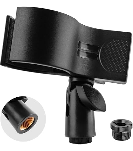 Amazon.com: Hercules Stands MH101B EZ Microphone Holder : Musical