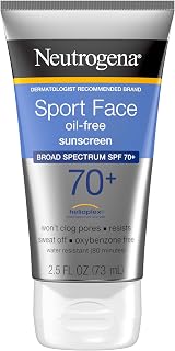 Neutrogena Sport Face Lotion SPF 70+ 73ml Oil-Free Sweat Water Resistant view 1