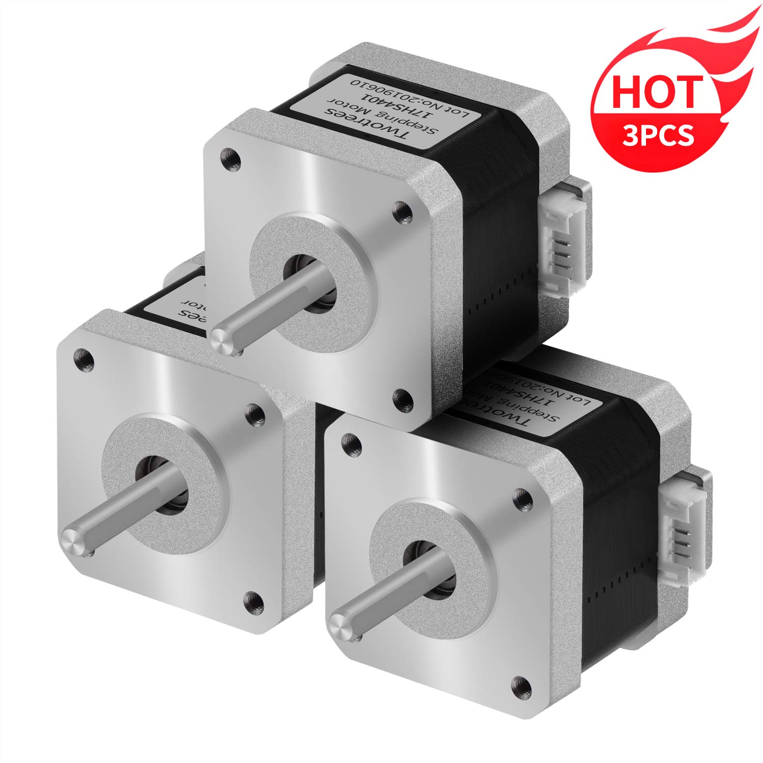 3D-Drucker-Motoren Gewerbe, Industrie & Wissenschaft Schwarz, 1Pcs