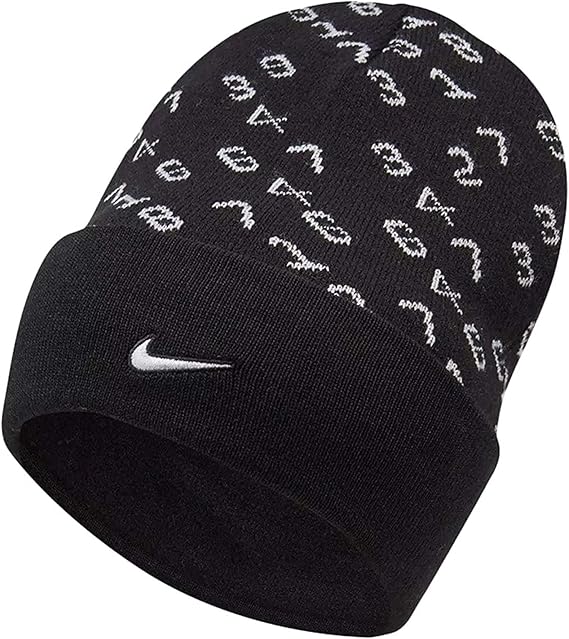 Nike NYC Adult Unisex Winter Hat Beanie (Black) at Amazon Menâs Clothing store