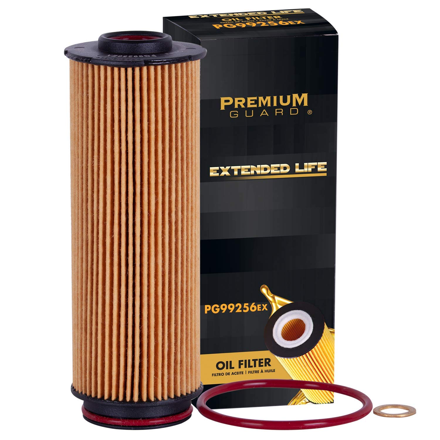 Photo 1 of Premium Guard Extended Life Oil Filter up to 10k Miles PG99256EX | Fits 2019-2025 BMW X5, X7, 2018-2024 X3, 2017-2025 540i xDrive, 2020-2025 X6, 2016-2025 740i, 2020-2025 Toyota GR Supra