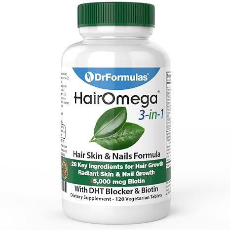 Drformulas Hairomega 3 In 1 Hair Growth Vitamins With Dht Blocker Biotin For Women Men Hair Skin And Nails Supplement For Hair Loss 120 Pills #zinc #for #hair #growth Drformulas Hairomega 3 In 1 Hair Growth Vitamins With Dht Blocker Biotin For Women Men Hair Skin And Nails Supplement For Hair Loss 120 Pills