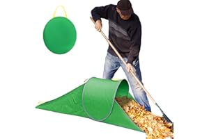 AOWALEN Leaf Collector, Foldable Lawn and Leaf Bags for Leaf Collection, Reusable Leaf Collector Bag for Leaves, Grass and Lawn Trash