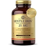 Solgar Gentle Iron, 240 Vegetable Capsules - Ideal for Sensitive Stomachs - Non-Constipating - Red Blood Cell Supplement - N
