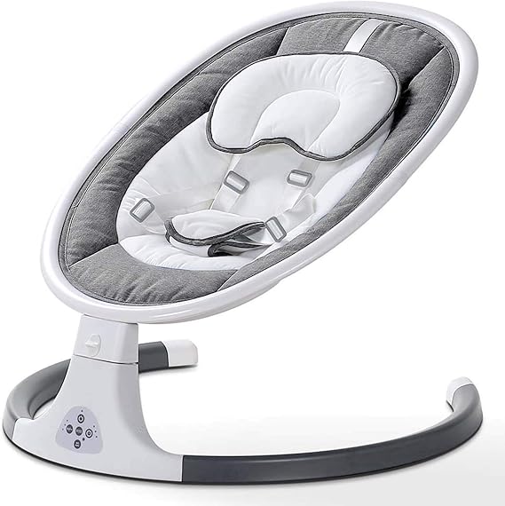 Baby Rocking Chair Electric Rocker Cradle Safety Crib Rocking Chair