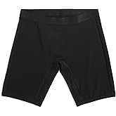 TomboyX Boxer Briefs Underwear for Women, 9” Inseam for Full Length Coverage, Cotton Blend, Gender Neutral Boy Shorts Panties