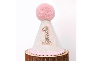 Ereniko 1st Baby Birthday Hats for Baby Girl Boy First Birthday Hat 1 Birthday Hat One year old Baby Party Hat Photo Props