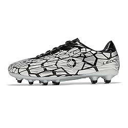 LEOCI Men's Soccer Cleats Women's Football Shoes