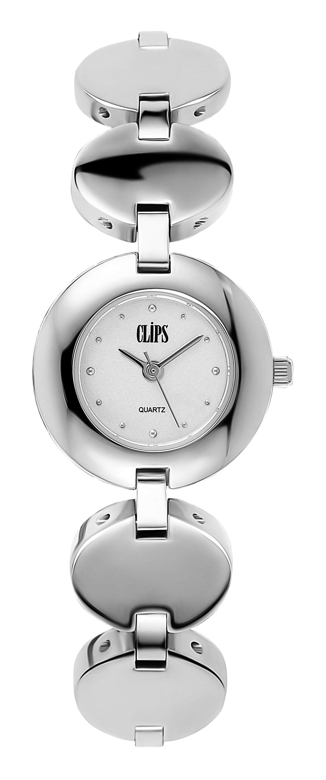 Clips Women's Quartz Watch 553-2006-88 with Metal Strap
