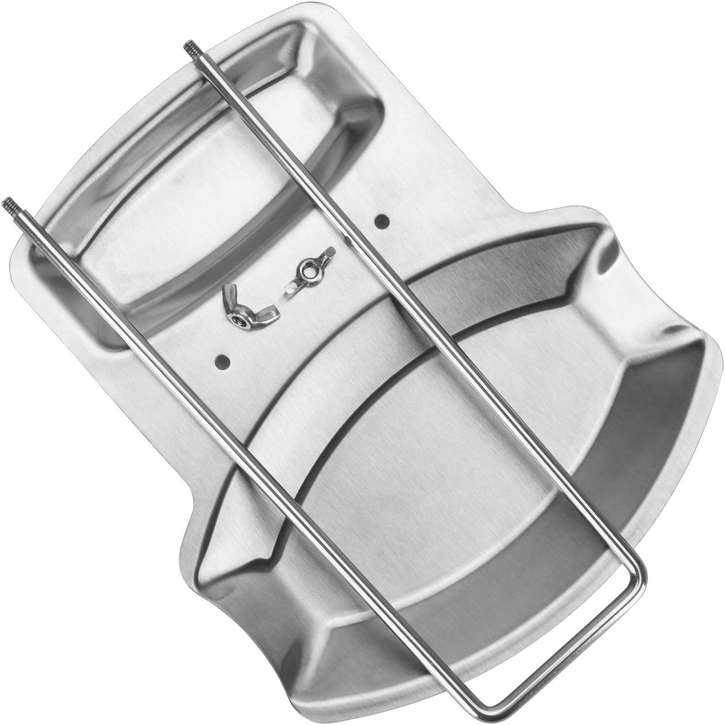 Spoon Rest and Pot Lid Holder, Stainless Steel Pan Pot Cover Lid Rack Shelf Stand Holder Spoon Holder Utensil Rest Stove Organizer Storage Soup Spoon Rests Kitchen Tool: Kitchen & Dining