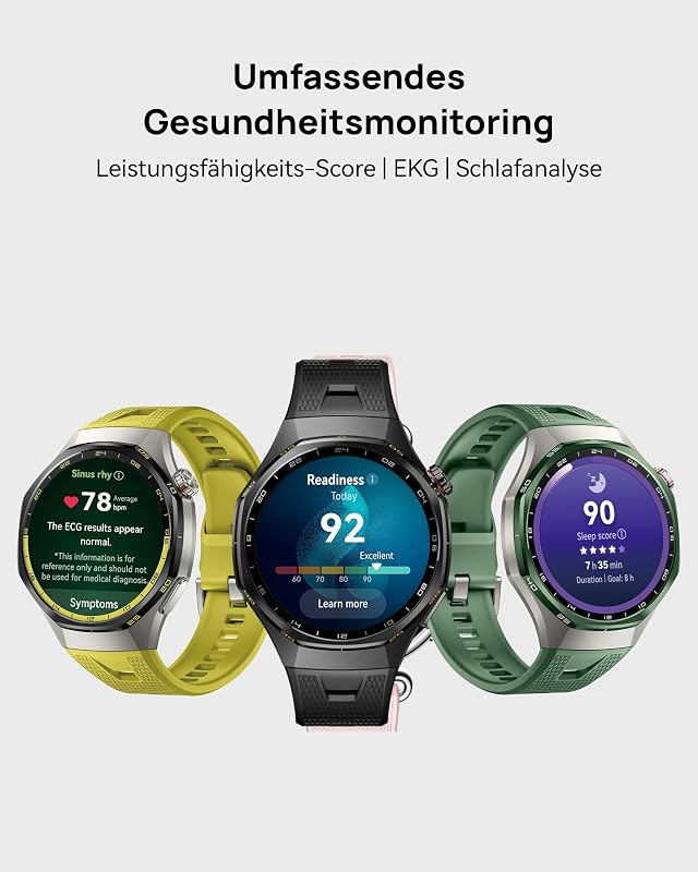 Watch GT 7 Pro Smartwatch, Titanlegierung, EKG, GPS, 46 mm, Schwarz