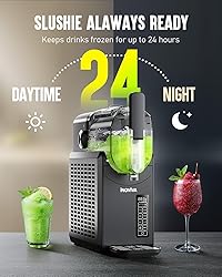 Slushie Machine, 88 oz INOVIVA Slushy Machine for