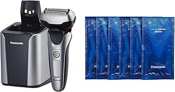 Amazon パナソニック ラムダッシュ メンズシェーバー 3枚刃 シルバー調 Es Lt7a S 洗浄剤カートリッジ 6個入り Es 4l06a セット パナソニック Panasonic メンズシェーバー
