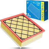 PHILTOP CA10253 Engine Air Filter for Volvo | for Volvo S40 2004-2011 2.4/2.5L, S60 2012-2016 2.5L, C70 2006-2013, C30 2008-2013, V50 2005-2011, V60/XC60 2015-2016 2.5L