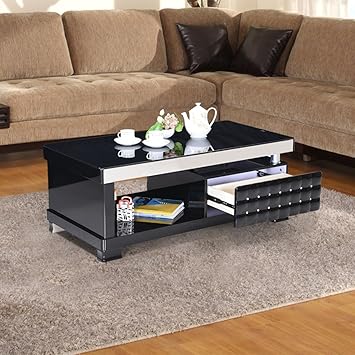 Royaloak Optima Coffee Table (Black)