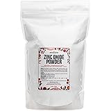 Zinc Oxide Powder | Uncoated, Non-Nano | Pure, Pharmaceutical Grade | for DIY Sunscreen Lotion | UVA and UVB Protection | Use