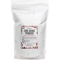 Zinc Oxide Powder | Uncoated, Non-Nano | Pure, Pharmaceutical Grade | for DIY Sunscreen Lotion | UVA and UVB Protection | Use