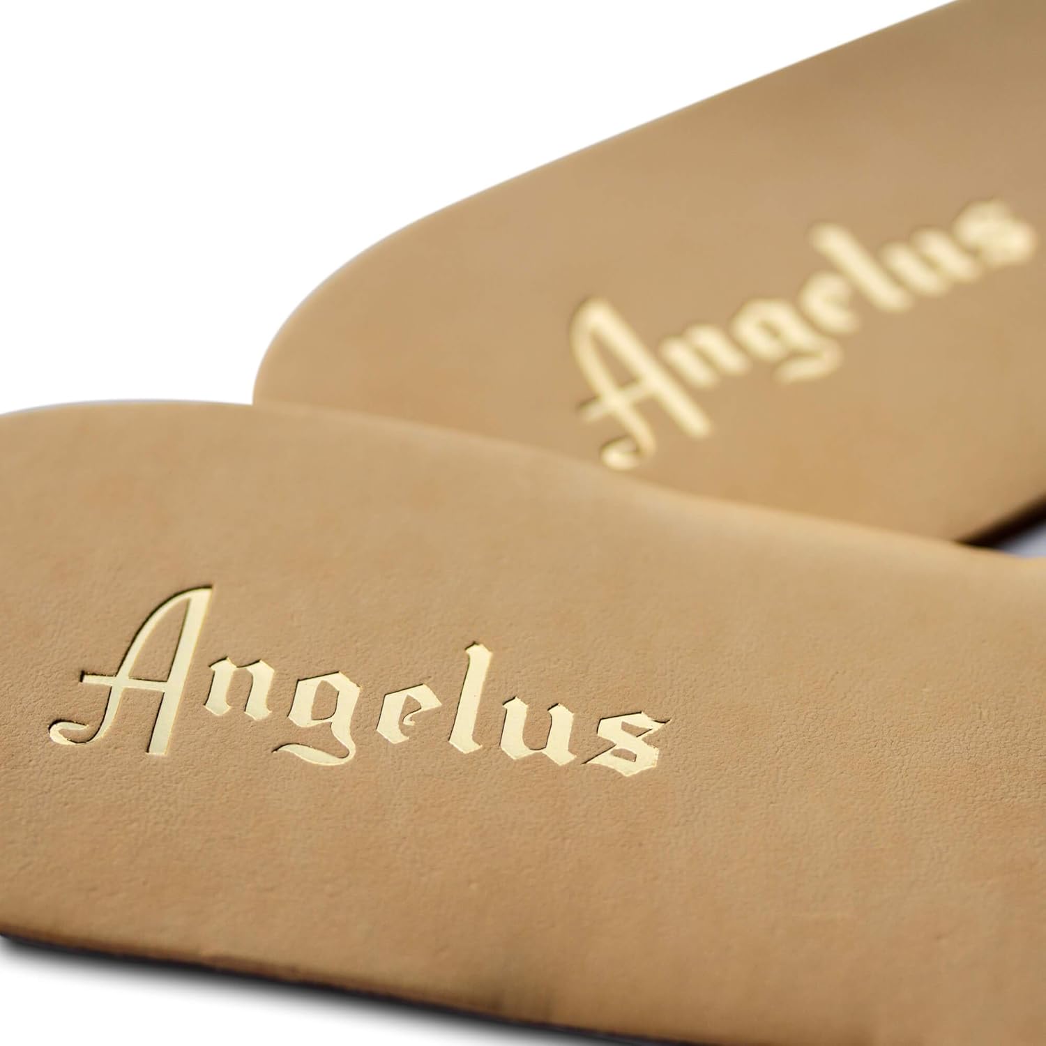 Premium Leather Insole for Shoes/Sneakers- Prevents Foot Odor- Absorbs Moisture- Can Customize and Paint on by Angelus (Tan, 11.5): Health & Personal Care