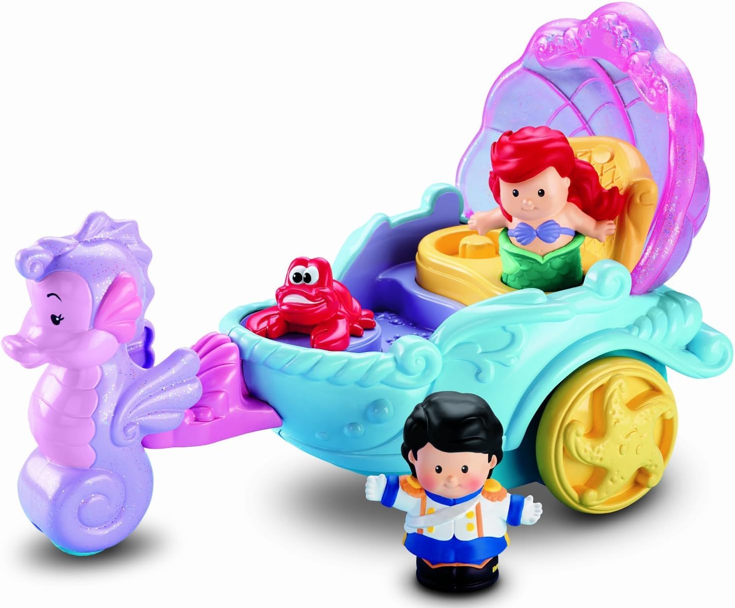 little people ariel carriage