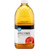 Amazon Brand - Happy Belly Unfiltered Apple Cider from Concentrate, 64 Ounce