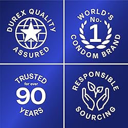 Durex Condom Prolong Natural Latex Condoms, 12