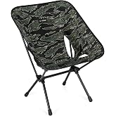 Helinox Chair One (re) High-Performance Camping Chair, 1.97lbs, Lightweight Compact Collapsible Outdoor Chairs, Backpacking, Picnic, Adventures, Xray Tiger Camo