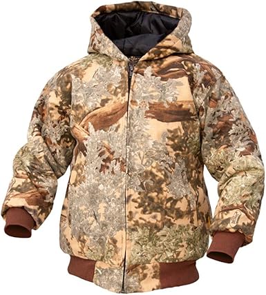 camo duck jacket