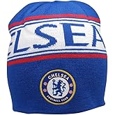RhinoxGroup Compatible with Chelsea Officially Licensed Soccer Beanie 05 Blue