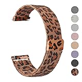 Meliya 18mm Metal Band Compatible with Fossil