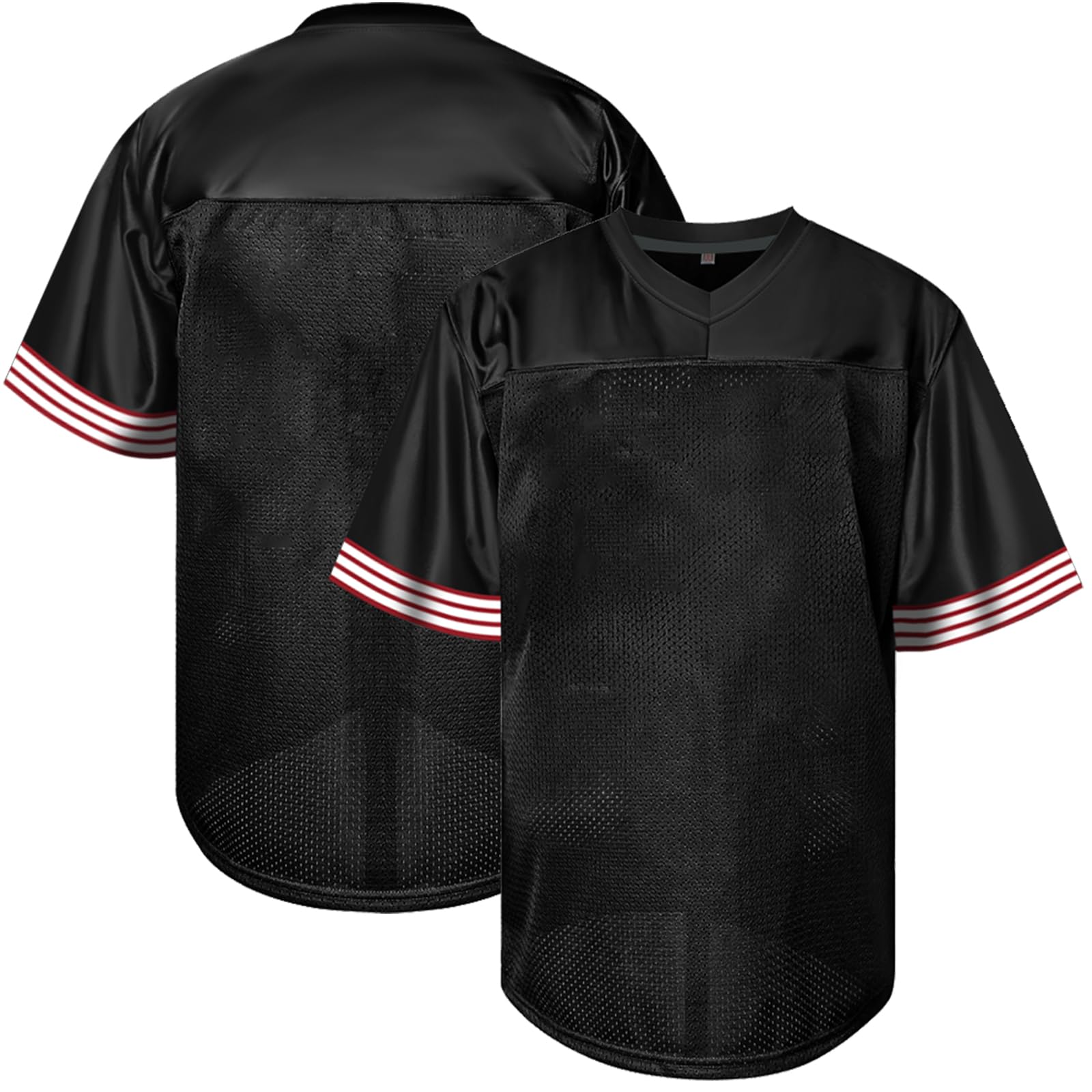 Atonmore Men Blank Plain Football Jersey, Adult Hip