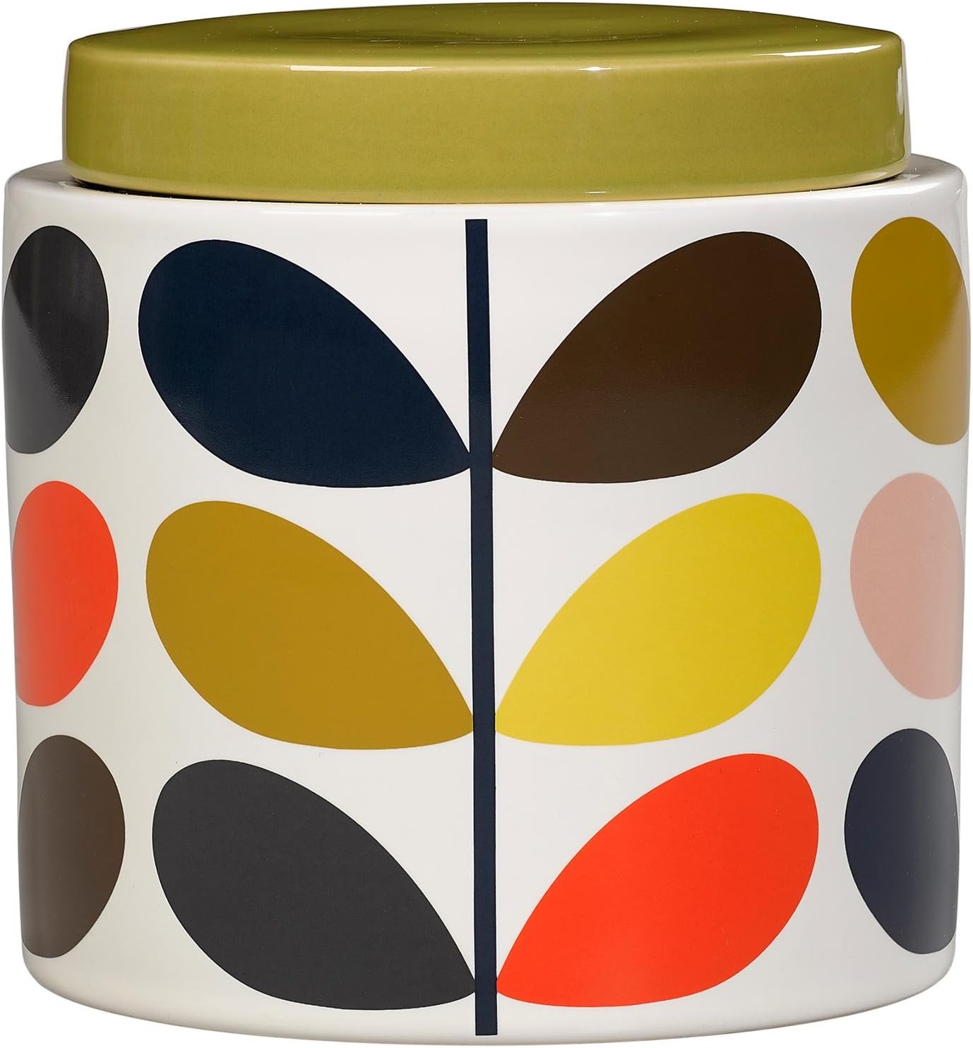 orla kiely tea coffee sugar canisters