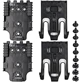 QLS Quick Locking System Kit, qls Holster Mount with Locking Fork and Receiver Plate for Duty Holster Platform Polymer