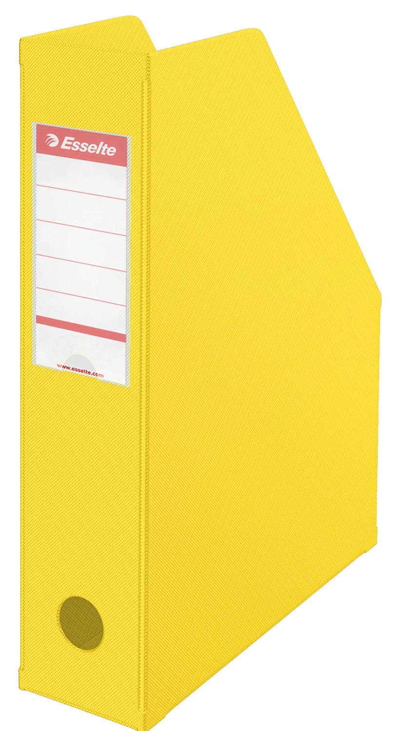 Esselte Magazine File, A4, VIVIDA Range, VIVIDA Yellow