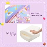 BEJOY Kids Sofa Bed 2-in-1 Unicorn Toddler Couch Convert to Lounger view 3