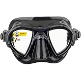 Cressi Low Volume Adult Mask for Scuba, Freediving, Spearfishing - Nano Made in Italy
